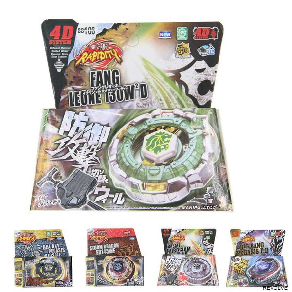 Beyblades Metal TOUPIE BURST METAL Rapidity Fang Leone 130W2D Metal Fury BB-106