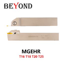 Beyond mgehr mgehl mgehr1010 mgehr1212 mgehr1616 mgehr2020 mgehr2525 groevende draaibankgereedschapshouder externe witte nikkel cnc cutter