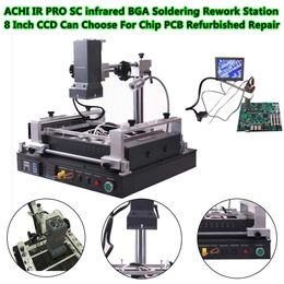 BGA Rework Station 2800W ACHI IR PRO SC Infrarood soldeermachine voor moederbord Chip PCB Gerenoveerd Reparatietool CCD Optioneel