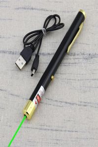 BGD 532nm stylo pointeur Laser vert batterie Rechargeable intégrée pointeur Laser de charge USB pour le bureau et l'enseignement 336D4358579