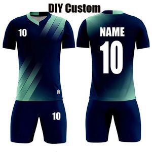 Bhwyfc Kids Adult Custom Soccer Jersey Set Men Football Uniforme Child Kit Shirts Shorts Boys Training Costume Sports 240320