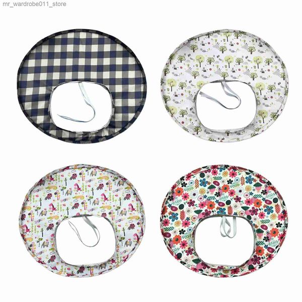 Baberos Burp Paños Portátil Bebé Comer Mesa Estera Impermeable Extraíble Comer Placemat Estera de revestimiento plegable para alimentar la cena Niños Niños Q231219