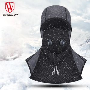 Bibs Winter Thermal Fleece Ski Mask Full Face Face Face Snowboard Hood Scarf extérieur Sport Windproofroping Headgear Balaclava Men Femmes