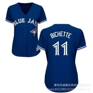 Bichette Ryu Bluebirds Blue Jays Jersey Broidered Men s Women Vêtements