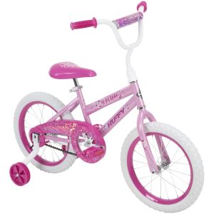 Bicycle 2023 Huffy 16 pouces Sea Star Girl's Bike, rose bubble-gum enfants vélo
