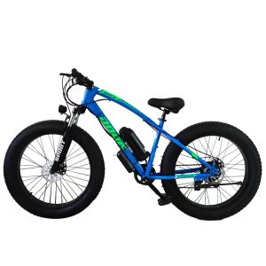 Vélo 26inch Mountain Snow Bike Electric Lithium Fat Tire Electric Mountain Bicycle