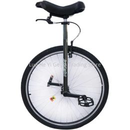 Bicycle 28 "Unicycle avec freins, Extra Large Lourd Duty Men Adoles Balk Balance Balance, pour les grandes personnes Hauteur 160195cm / 63" 77 "