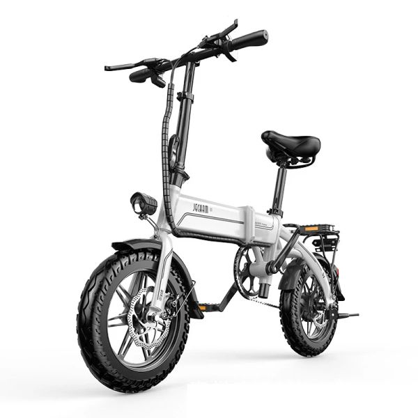 Bicicleta aluminio plegable bicicleta eléctrica litio eléctrico eléctrico ligero para adultos Batería 2 ruedas a prueba de explosión bici de la explosión