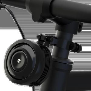 Sonnette de vélo klaxon électrique avec alarme étanche USB charge son fort BMX vtt guidon de vélo alarme antivol de sécurité 240110