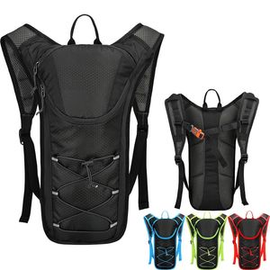 Vélo de vélo de vélo sac à dos pack pack étanche du sac d'eau étanche de rangement à paquet de randonnée de jogging de jogging Hydratation Rucksack 240426