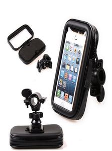 Bicycle Bike Motorfiets Telefoonhouder Waterdichte dekzak met stand voor iPhone Huawei Samsung GPS Bike Mount Holder5015995