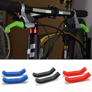 Bicycle Brake Handle Cover Silicone MTB Bike Bicycle Handlebar Protect Cover anti-slip Bicycle Protective Gear Bike accessories