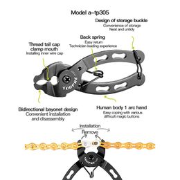 Bicycle keten Checker Buckle Pliers Mini MTB Bike Chain Quick Release Link Bike Gauge remters Cycling Chain Hook Tool