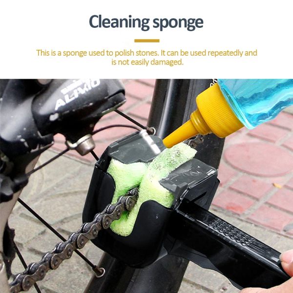 Bicycle Cleaner Scurbber Brush Brush Set Nettaiteur de cyclis