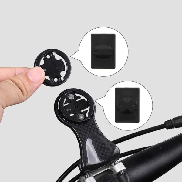 Adaptador de bicicleta Adaptador Bike Odómetro Velocador Converter Soporte del asiento del teléfono extendido para Garmin Wahoo Bryton