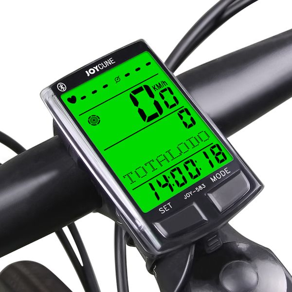 Bicycle Computer Bluetooth Stophatch Cardiac Monitor Cadence Heart Cadence Speence Capteur de vélo de vélo de vitesse Bike Odomètre sans fil