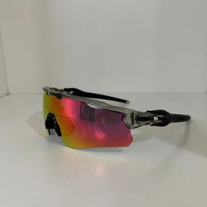 Lunettes de cyclisme pour hommes et femmes, lunettes de cyclisme pour sports de plein air, verres polarisés, lunettes de soleil pour vélo, 3 lentilles avec étui Radar EV