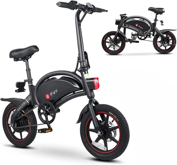 Bicycle Dyu D3f Electric Bike Eu US Warehouse 10AH le moins cher Adult Electric Scooter 36V 250W Motor Bicycle E Scooters pour les étudiants