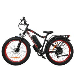 Bicycle Ebike 26 * 4,0 pouces Fat Tire Electric Bicycle 750W Moteur imperméable 48V13AH Batterie lithium Ebike Mountain Electric Bike