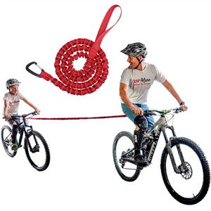 Elastyczna smycz rowerowa nylonowa lina trakcyjna rodzic-dziecko MTB Bike lina holownicza Kid Ebike sprzęt bezpieczeństwa narzędzie do pracy na zewnątrz