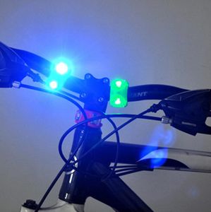 Fietsenkikker achterlicht aan de achterkant achterlicht set 3 modi waterdichte bergroad fiets fietsen koplamp staart waarschuwingslamp 8 kleuren