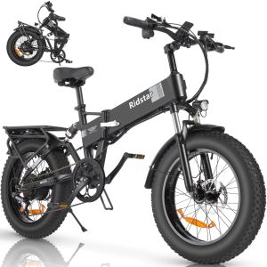 Bicycle H20 Bicycle électrique 48V 1000W Fat Tire Bike électrique 20 pouces pliant extérieur meilleur