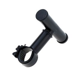 Fietsstandbalk verlengde beugel zwart plastic fiets koplampbalkhouderlampsteunrek voor buitentracling accessoire