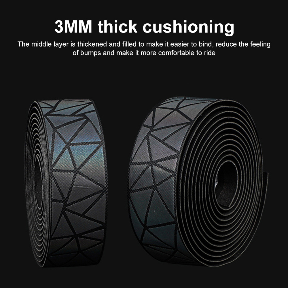 Bicycle Handlebar Tape Road Bike Cycling Handle Belt Wraps Anti-slip Steering Wheel Cover Outdoor Cycling Wrap With Bar End Plug