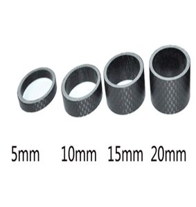 fiets headset spacer 1 18quot Full Carbon Fiber 3k Matte Spacer Headset set Vork Washer 5mm 10mm 15mm 20mm1300721