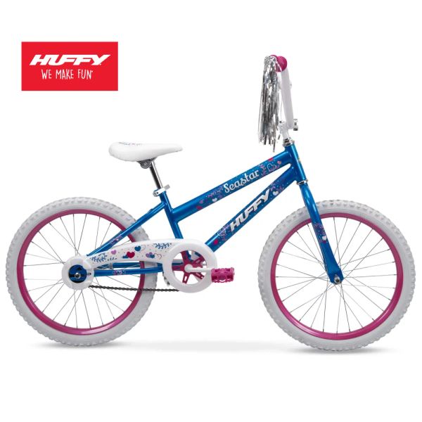 Bicycle Huffy 20 po. Sea Star Girl Kids Bike, Bleu et Rose