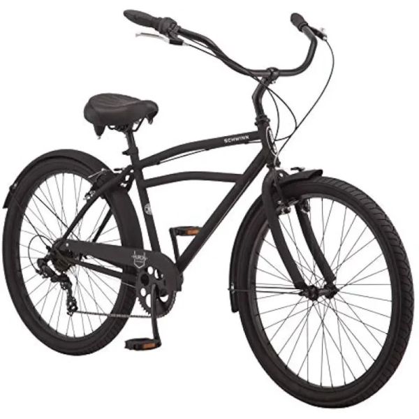 Bicycle Huron Adult Beach Cruiser Bike for Men and Women, 26 pouces roues, options de vitesse multiple, cadres Stepover en acier