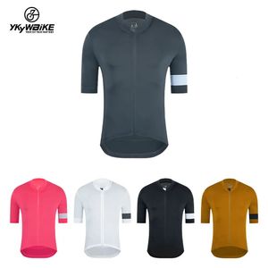 Bicycle Jersey Professional Team Summer Summer Mensed Mens Downhill Bicycle Clothing Ropea Ciclismo Maillot Séchage rapide Shirt 240428