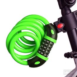 Bicycle Lock 5 Digit Code 1200mm*12mm Anti-theft Lock Bike Security Accessory Steel Cable Cycling Bicycle Lock