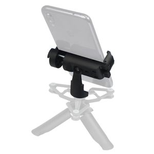 Fiets mobiele telefoon houder clip voor GoPro Camera Flash Microfoon w/Spirit Level Cold Shoe Mount 1/4 