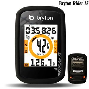 Fiets Outdoor Fietsen Rider 15 Computer Siliconen Rubber Smart Cover met LCD Scherm Film Fiets Beschermhoes voor Bryton R15 240301