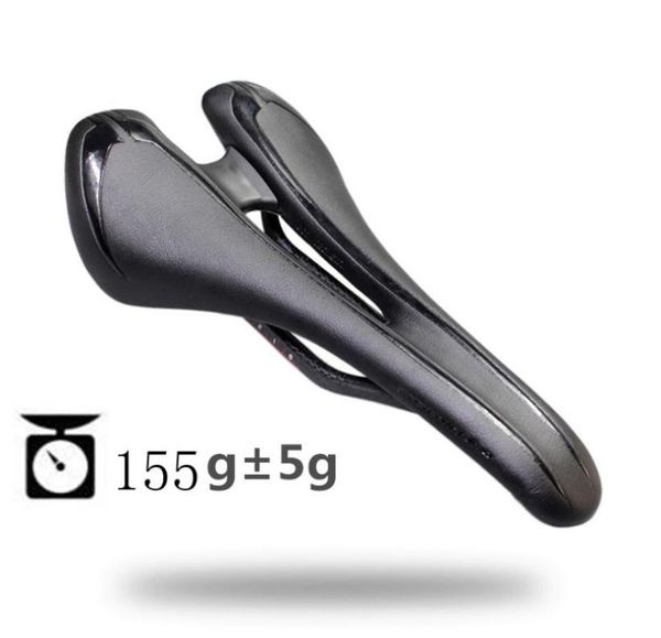 Bicycle Seat Saddle Mtb Road Bike Saddles Bélos de montagne Racing Pu Breathable Soft confortable Cushion Cushion en fibre de carbone Bow7455362