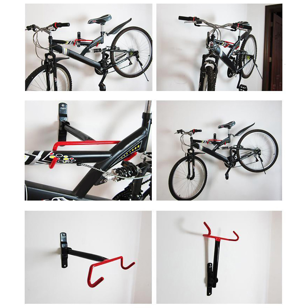 Bicycle Storage Display Rack Stand Garage Bike Wall Mount Hook Hanger Holder Heavy Duty Bicycle Racks Cycling Accessory