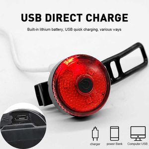 Luces traseras de bicicleta Sensor inteligente luces de freno carga USB MTB montaña carretera luz trasera lámpara de ciclismo accesorio de bicicleta 0202