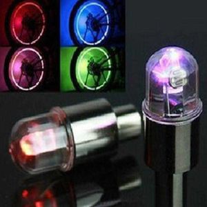 Lumières de valve de pneu de bicyclette lumières de vélo de montagne roues chaudes colorées lumières de roue de sensation accessoires de vélo lampe décorative lumière d'avertissement