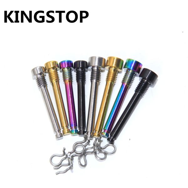 Bicycle Titanium Alloy Bolt Disc Tamps de frein Fixation Montage à vis pour Shimano Magura pour quelques séries TE * TRO