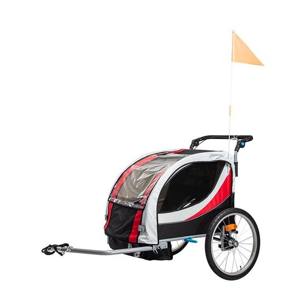 Support mobile de voyage pour vélo, cadre en alliage d'aluminium, poussette pliable pour bébé, remorque de vélo pour enfants, poussette de jogging, remorque de vélo Tandem