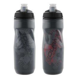 Fiets Water Bottle 600ml Light Mountain Fles PP5 Heat Ice-beschermde Outdoor Sports Cup Cycling Equipment Fietsaccessoires Y0915