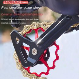 Bicycle Wheel chaîne arrière dérailleur en céramique scellé Poulies Guide Rouleau 9T 11T 13T 15T MTB ACCESSOIRES DE VILLE DE VTT