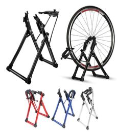 Support de réglage de roue de vélo, mécanicien à domicile, Support de montage, outil de réparation de vélo, 4 couleurs, 1156773