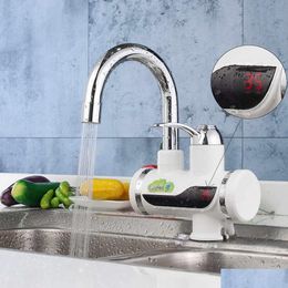 Bidet kranen elektrische boiler led digitale display keuken kraan zonder tankloze instant verwarming mixer tap au plug huishouden 220V 300 dhrkv