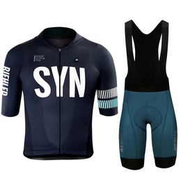 BIEHLER hommes été cyclisme maillot costume confortable vélo vêtements QuickDry vêtements Sport porter ensemble cuissard Gel Pad 240113