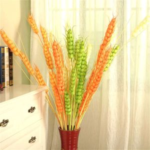 Grandes fleurs d'oreille de blé simples de 110 Cm de Long, 50 pièces, pour photographie, décoration de mariage, artisanat DIY, fleurs artificielles pour fête s