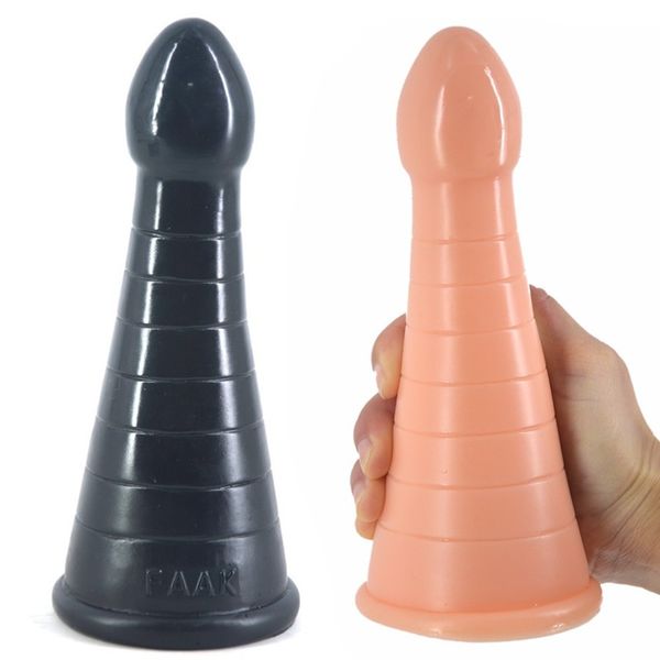 Big anal plug Christmas hat gran consolador butt plug juguetes anales pene coqueteo masturbador productos para adultos J1704