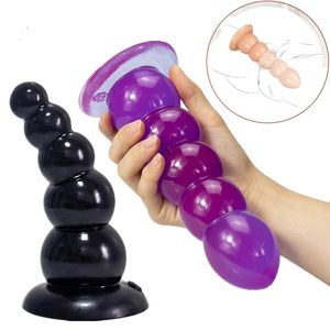 Grote Anus Kralen Anale Dildo Zuignap Butt Plug Massager Bal Stekkers Speelgoed voor Paar Vrouwen Juguetes Sexuales Meisje Sex winkel 240326