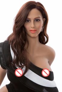 Big Ass Full Body SexDoll Realistisch Mollig Heup Vaginaal Kutje met Schaamhaar Echte Borsten Siliconen SexDolls Liefdespop Volwassen mannelijke sextoys